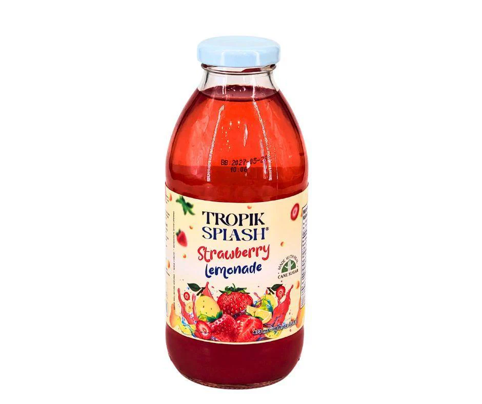 Tropik Splash - Lemonade - Strawberry - Bottles - Image 4