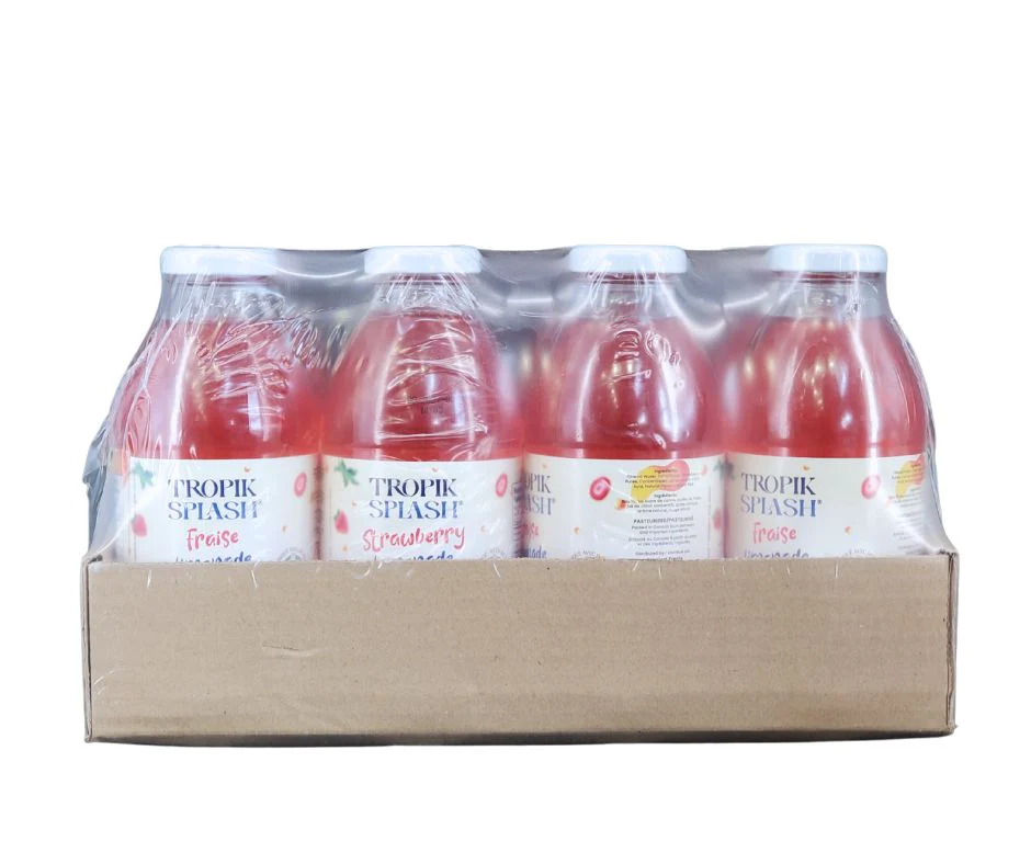 Tropik Splash - Lemonade - Strawberry - Bottles - Image 7