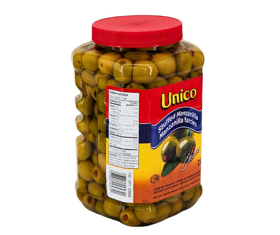Unico - Olives - Manzanilla - Stuffed - 2Lt - Image 2