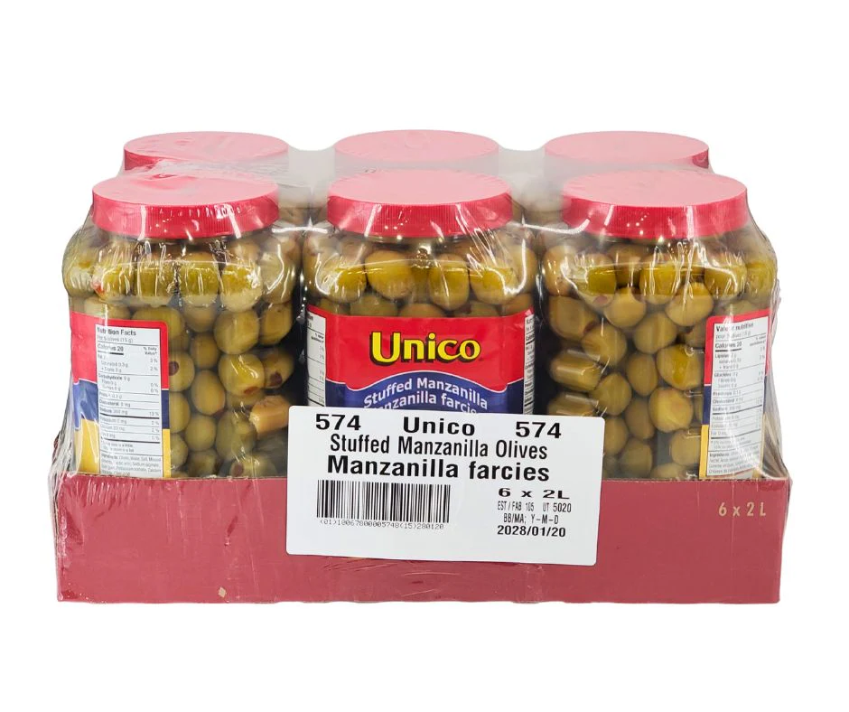 Unico - Olives - Manzanilla - Stuffed - 2Lt - Image 8