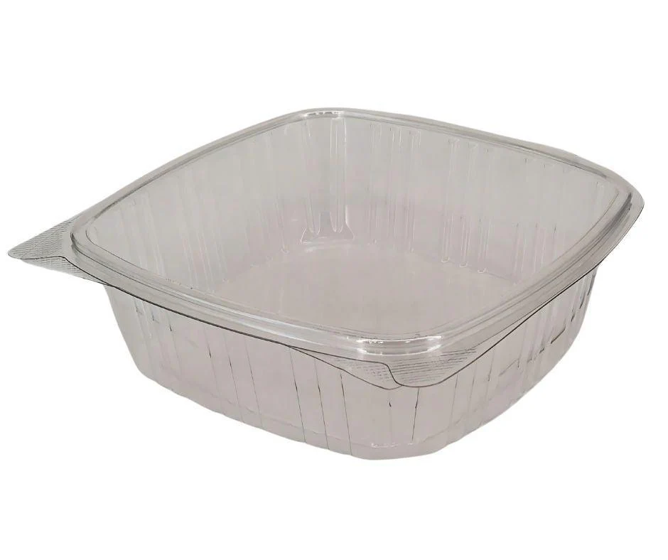 Value+ - 48oz Clear Hinged Deli Container - PET - BD48 - Image 2
