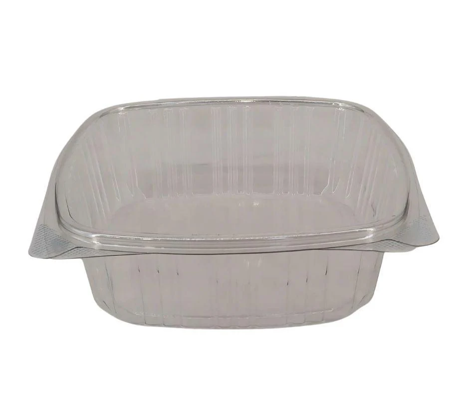 Value+ - 48oz Clear Hinged Deli Container - PET - BD48 - Image 3