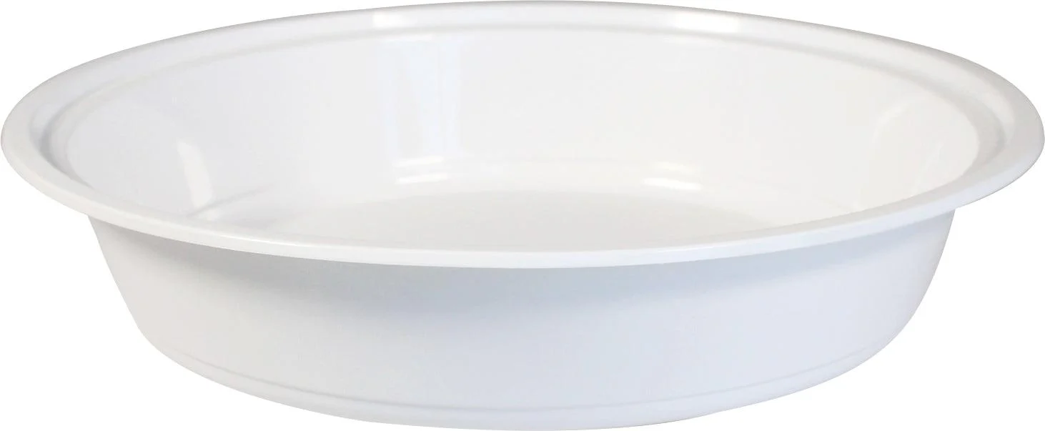 Value+ - 9" Plastic Combo Container - Round - White - Retail Pack - 48oz - Image 8
