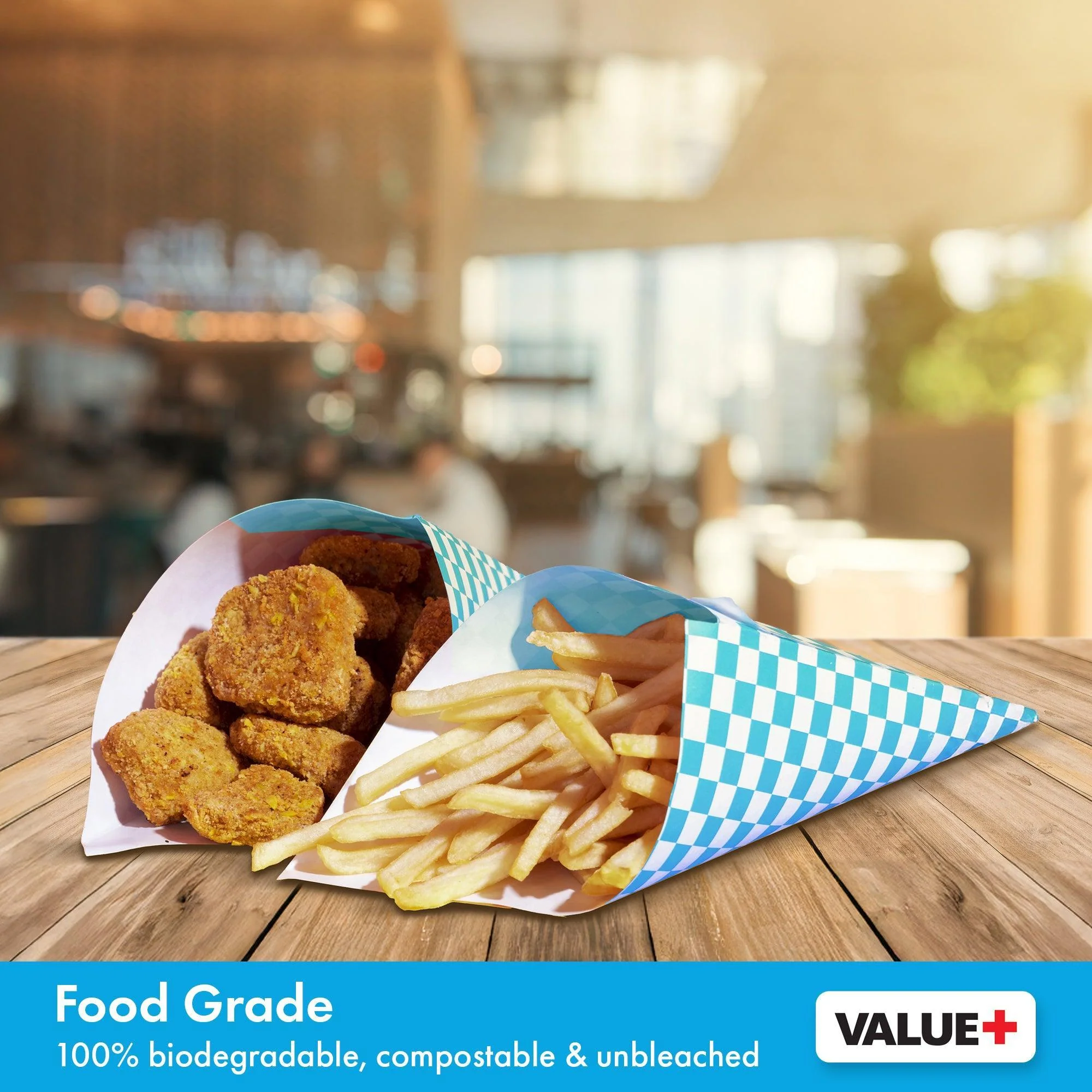 Value+ - Checkered Sheets - Blue - 12"x12" - Image 5