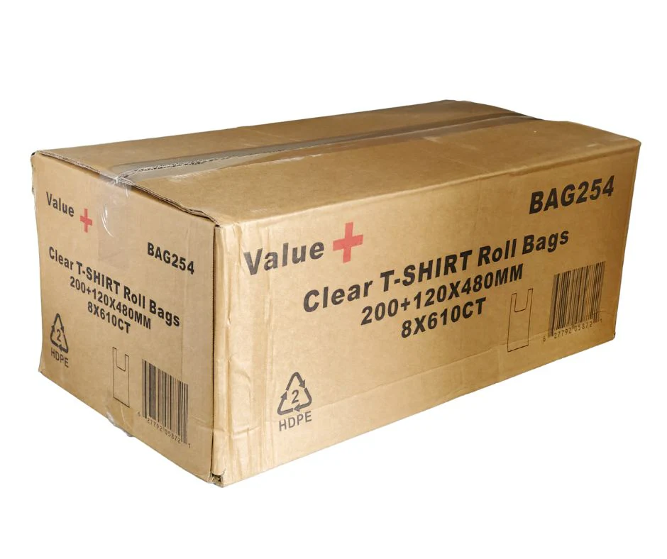 Value+ - Clear T-SHIRT Roll Bags - Image 4