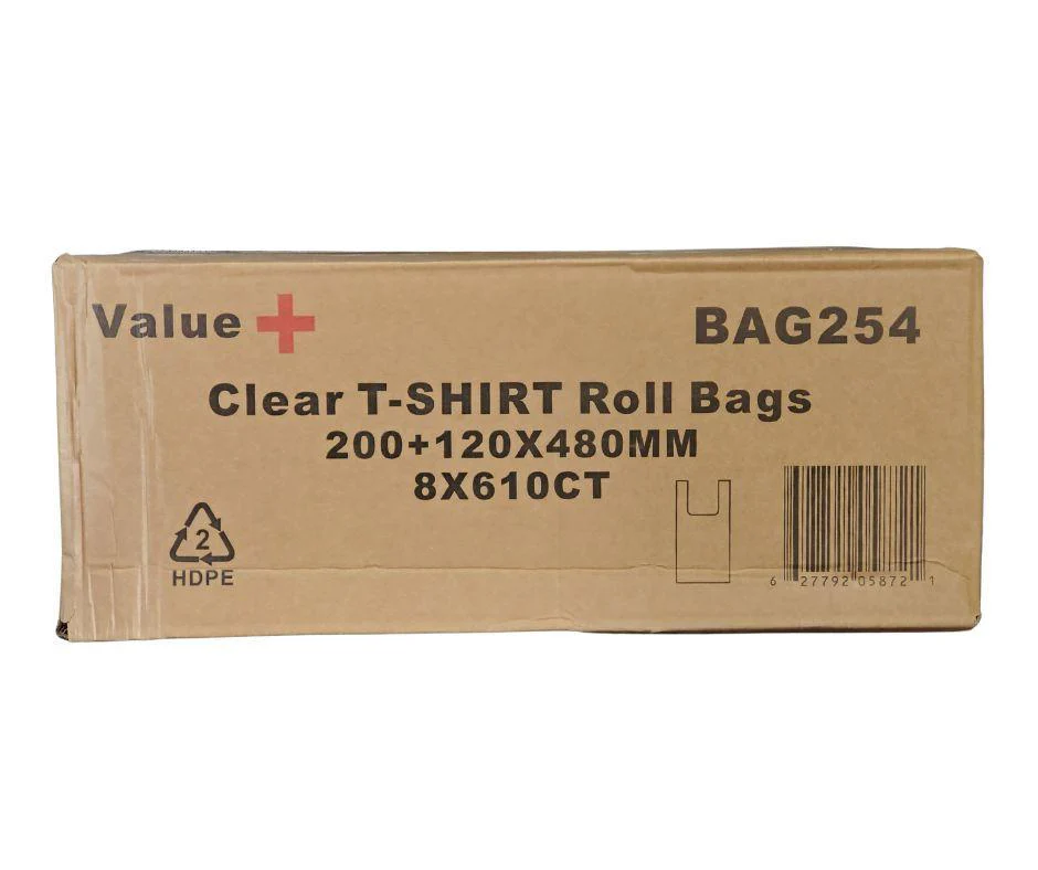 Value+ - Clear T-SHIRT Roll Bags - Image 6