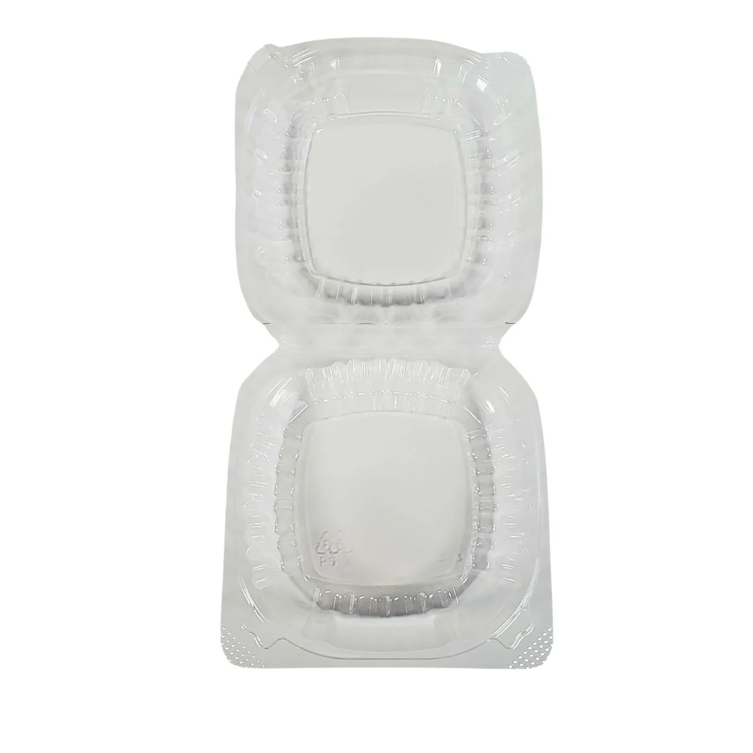 Value+ - Dual Lock - 5in Clear Hinged Containers -  CV551 - Image 5
