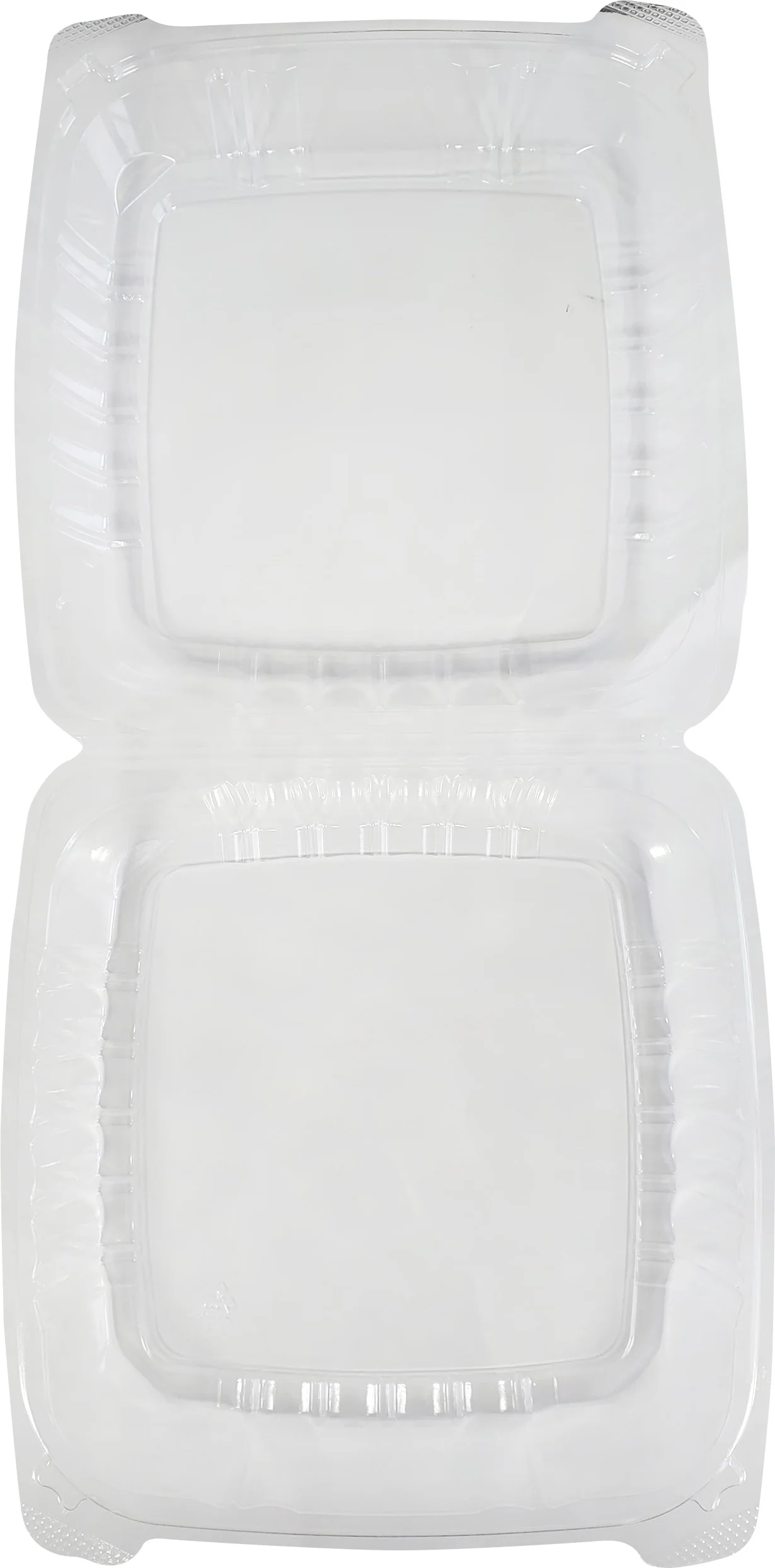 Value+ - Dual Lock - 9in Large Clear Hinged Containers - CV991 - Image 6