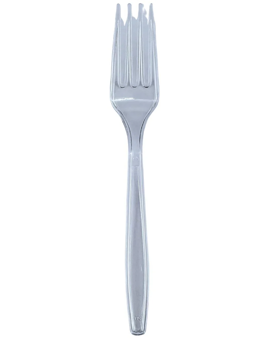 Value+ - Heavy - Plastic Forks - Clear - Retail Pack - RP3201 - Image 2