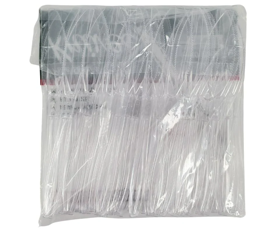 Value+ - Heavy - Plastic Knives - Clear - Retail Pack - RP3202 - Image 3