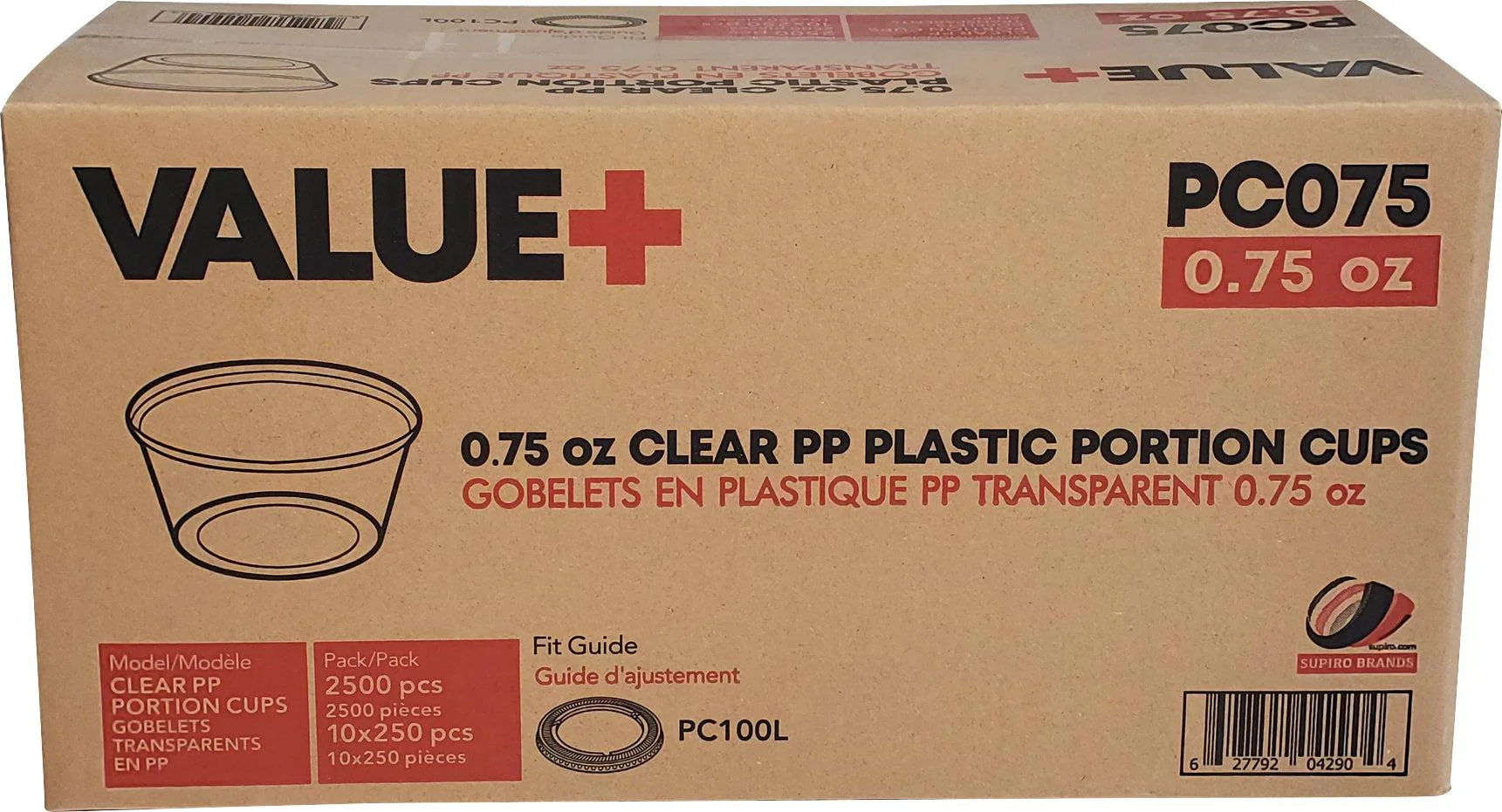 Value+ - 0.75oz PP Portion Cup - Image 10
