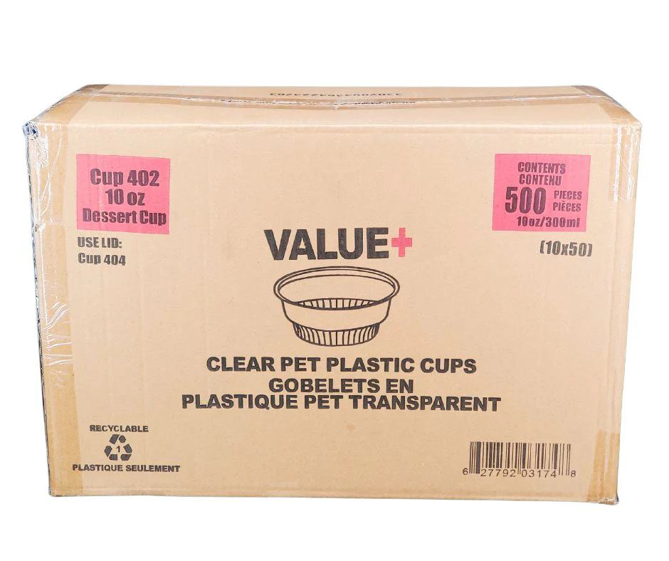 Value+ - Dessert Cup - 10oz (PET) - Image 2