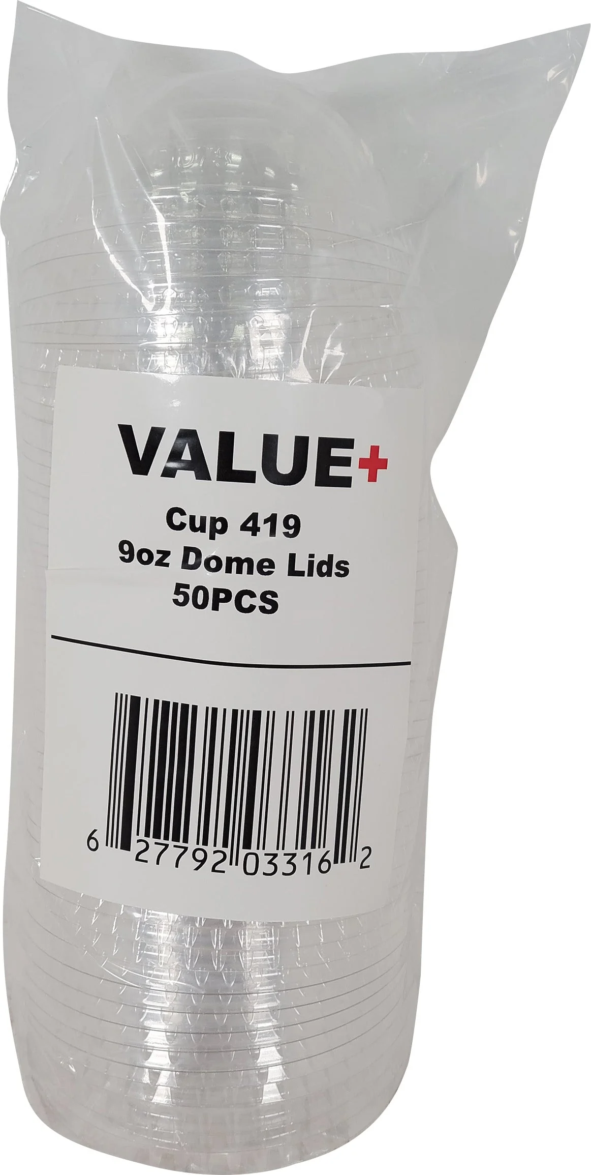 Value+ - Dome Lid For 9oz , 10oz Cup - 78mm - Image 2