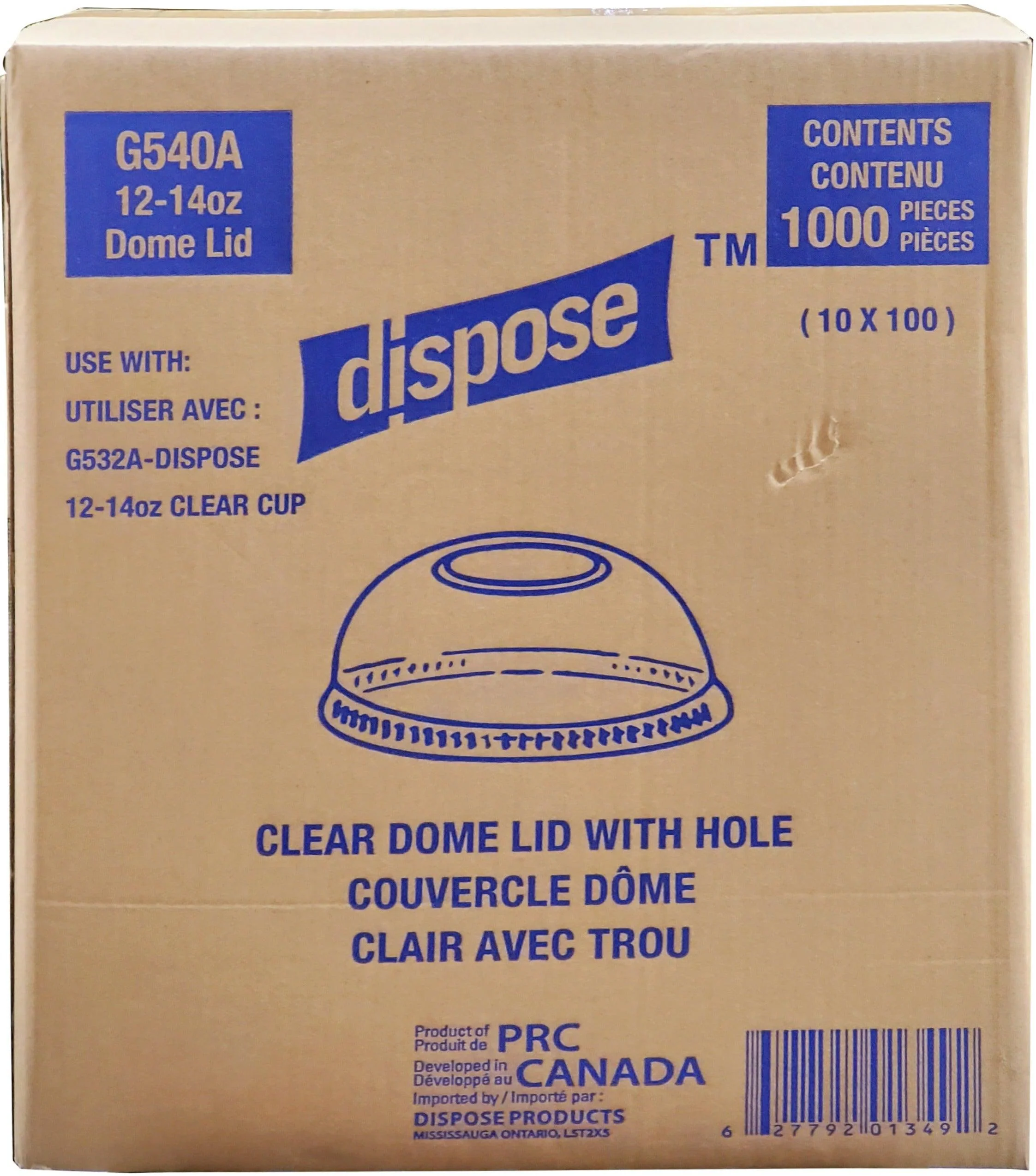 CLR - Value+ - Dome Lids - 12-14oz 95mm (PET) - Image 2