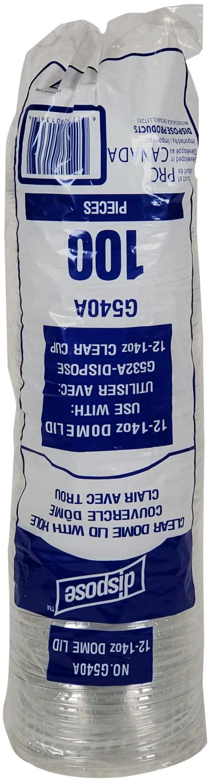 CLR - Value+ - Dome Lids - 12-14oz 95mm (PET) - Image 3