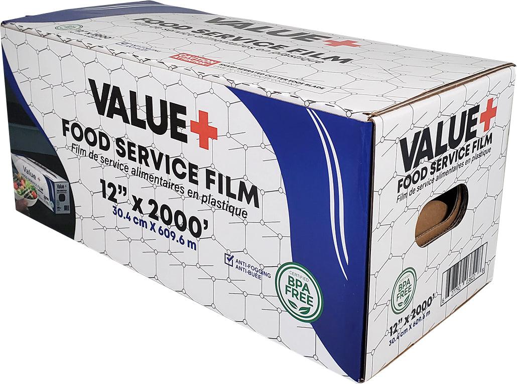 XC - Megastar - 12" x 2000' Food Service Film Wrap in Cutter Box - Image 7