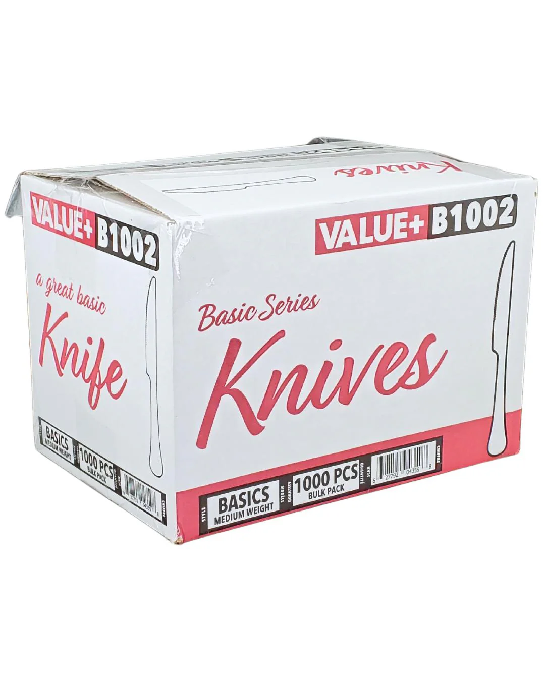 Value+ - Plastic Knife - Bulk  - B1002 - Image 10