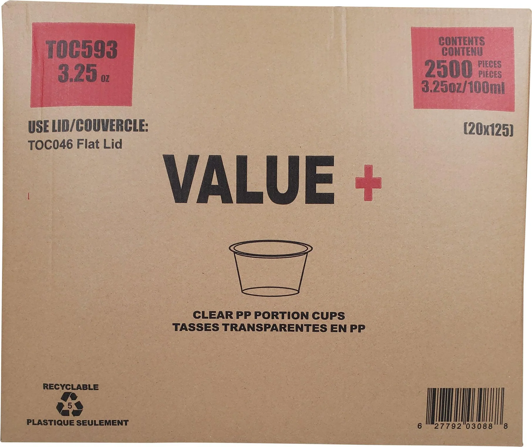 CLR - Arrow - Portion Cups - 3.25oz - Image 2