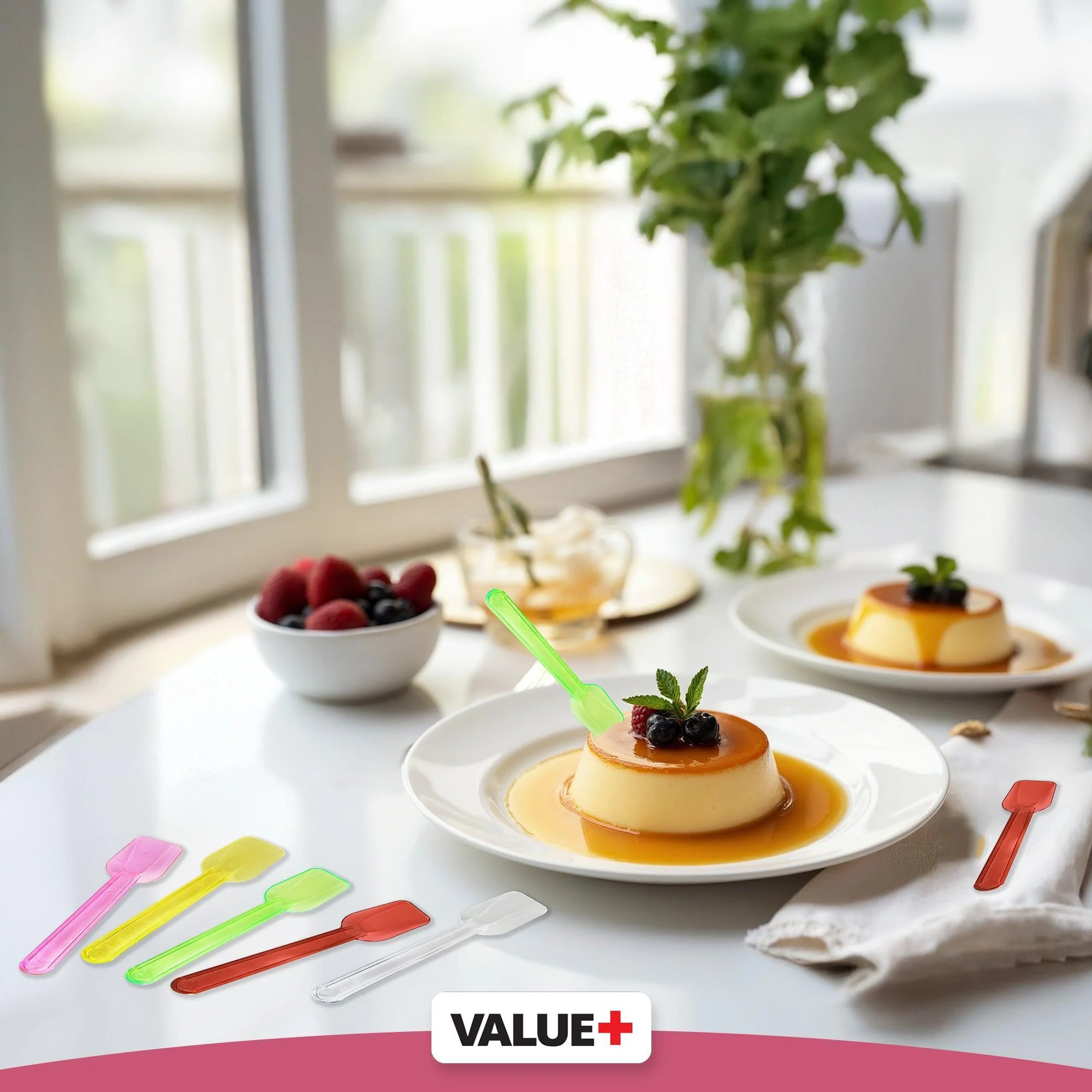 Value+ - Taster Spoon, Assorted Colours - Retail Pack - RP4007 - Image 7
