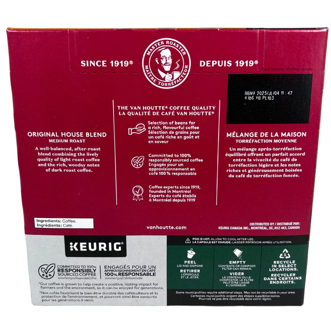 Van Houtte - Original House Blend - Medium K-Cup for Keurig - Image 4