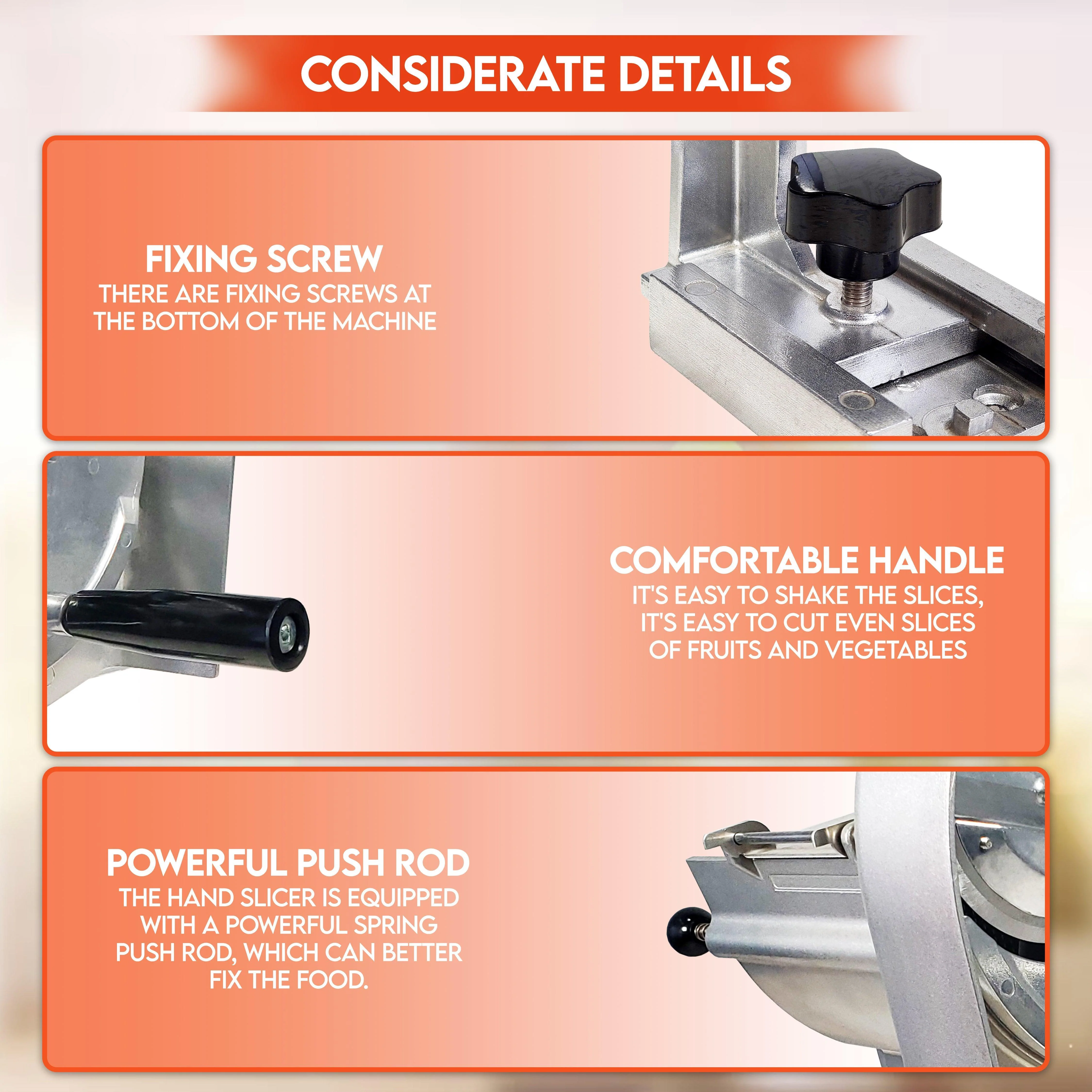 Pro-Kitchen - VegeTable Slicer (Screw Down) - GGW03 - Image 2
