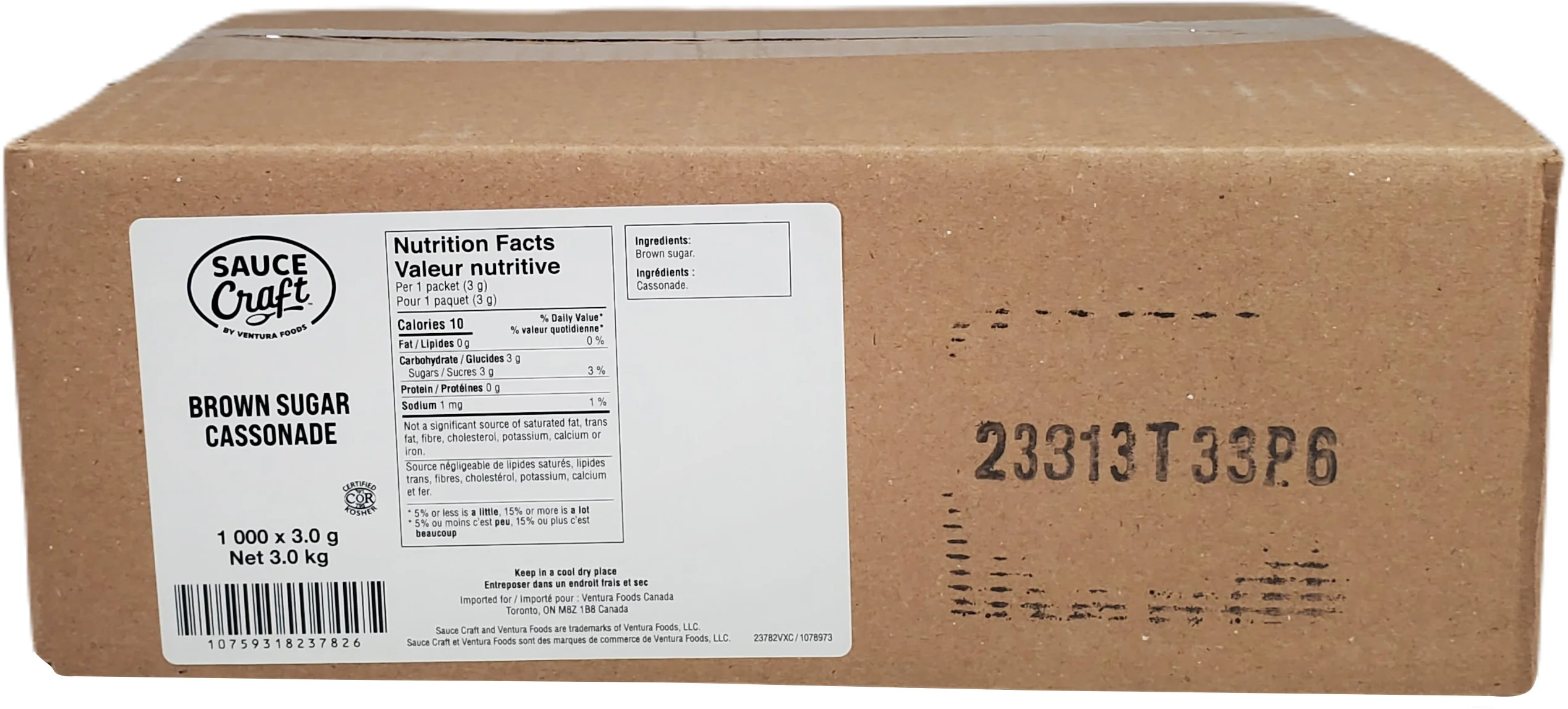 Sauce Craft - Brown Sugar Envelopes - 3g - Image 2