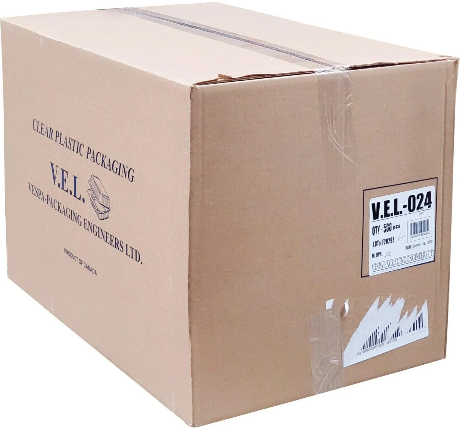 Vespa - Large Lunch Container - 8.175" x 5.876" x 3.675" - OPS - VEL-024 - Image 3