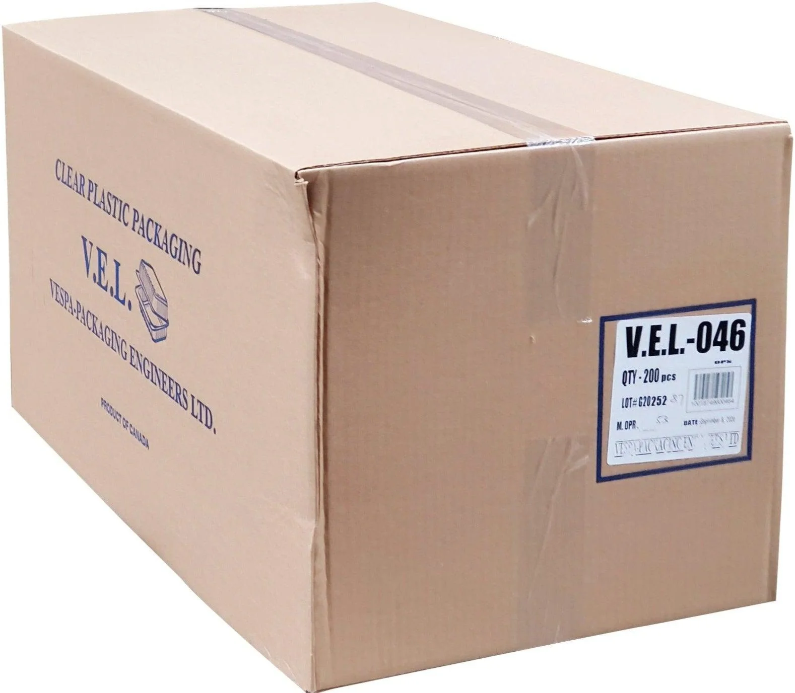 Vespa - Large Danish Container - 13.1" x 6.7" x 2.5" - OPS - VEL-046 - Image 3