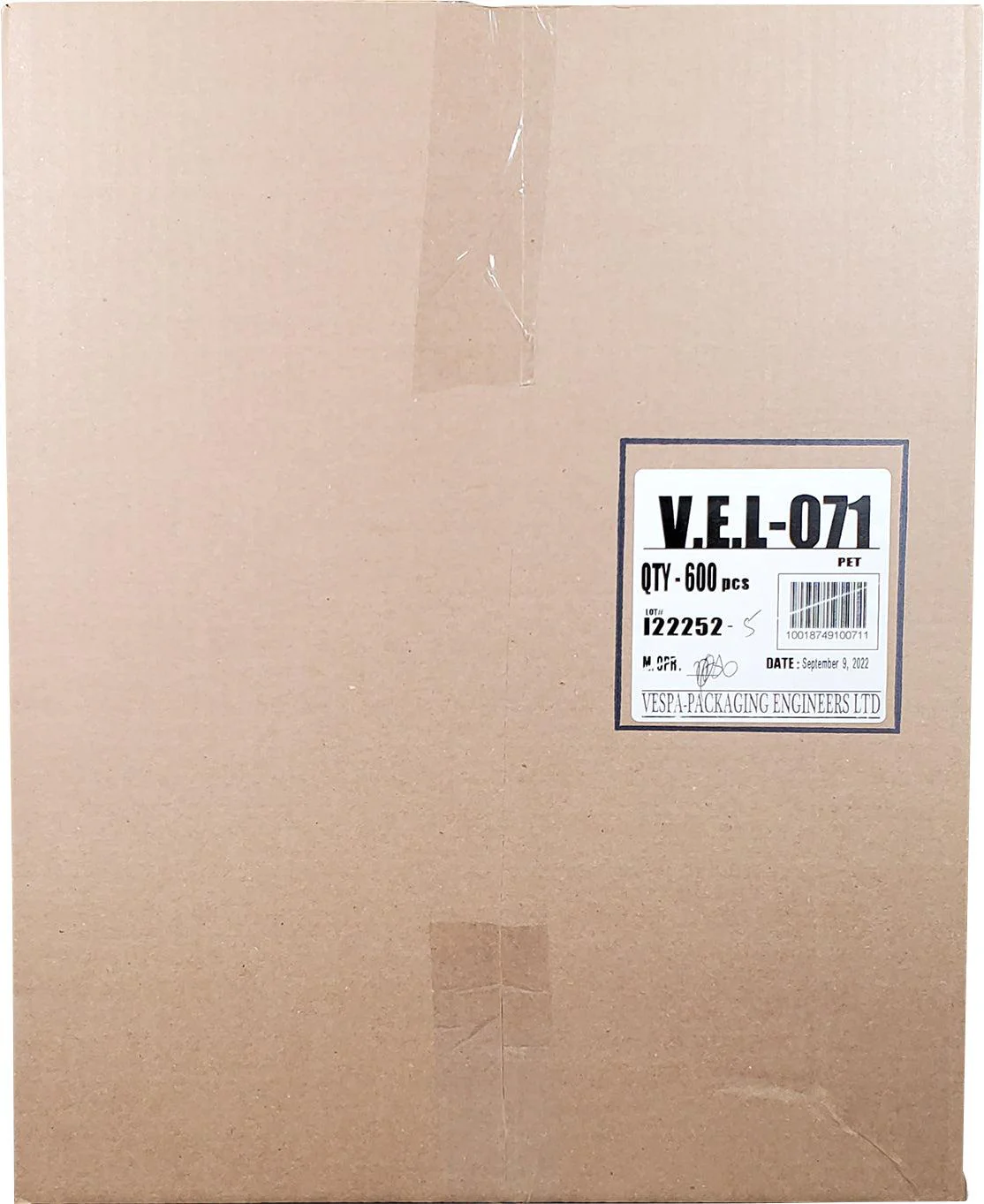 Vespa - Small Brownie Container - 6.9" x 5.9" x 1.95" - OPS - VEL-071 - Image 3