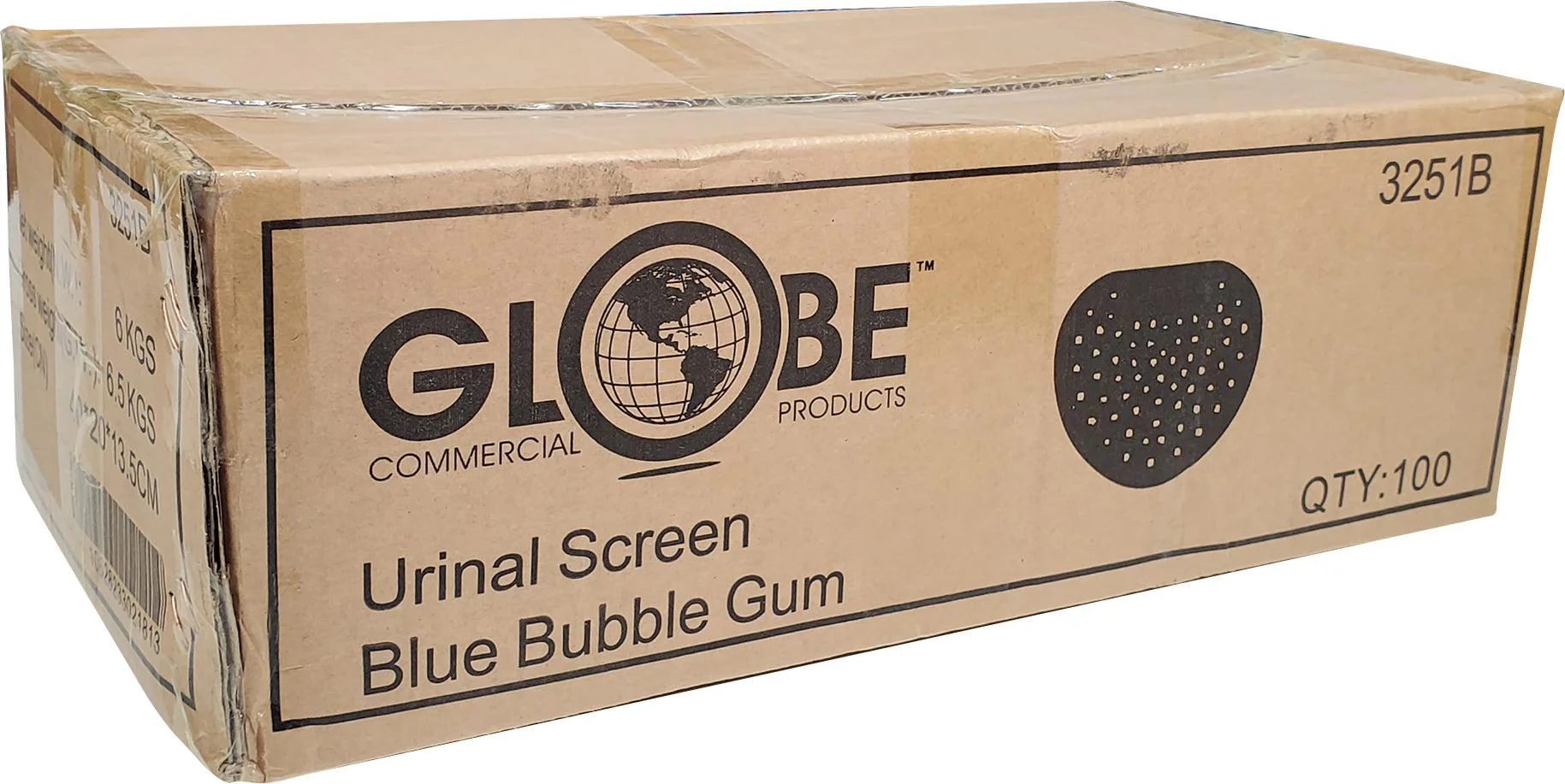 Vinyl Urinal Screen - Bubble Gum - Image 2