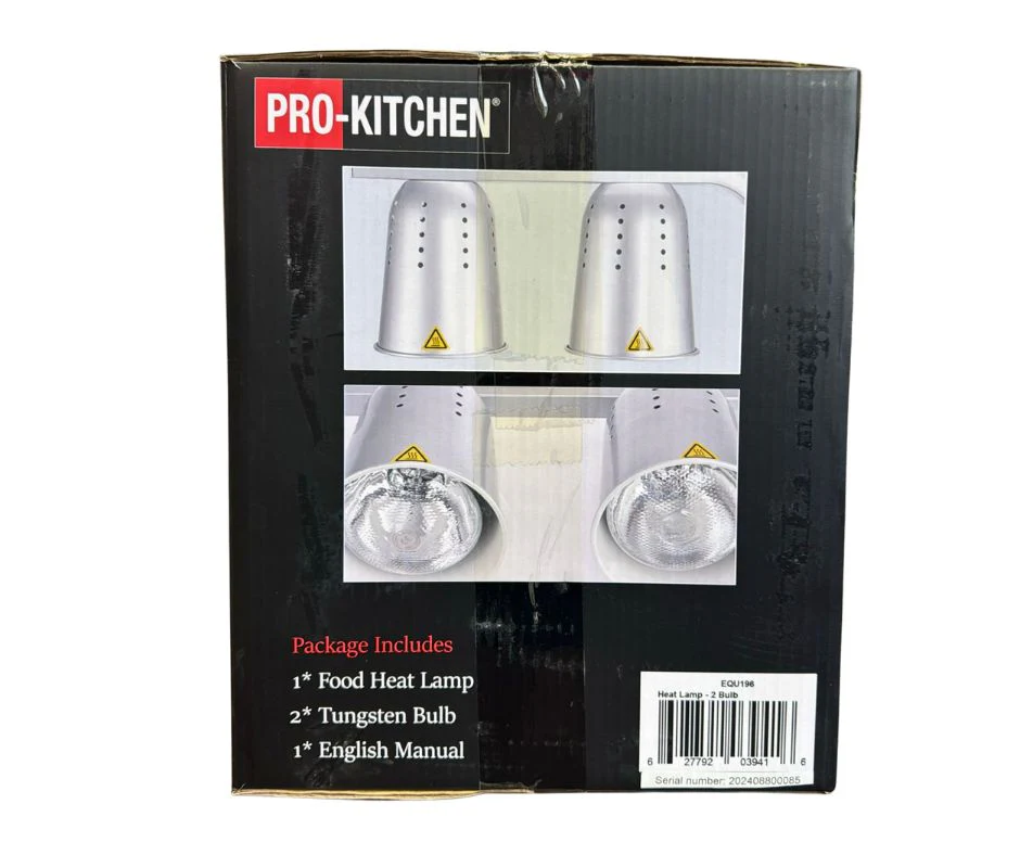 Pro-Kitchen - Heat Lamp - 2 Bulb - Image 6