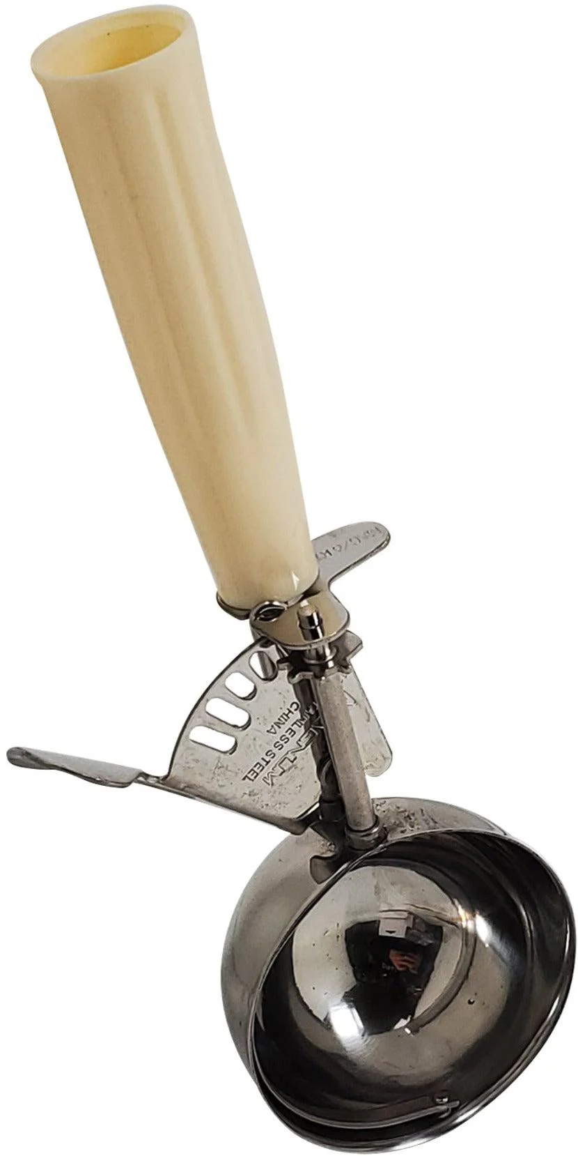 CLR - Ice Cream Disher - 3" (4.7oz) - White #06 - Image 2