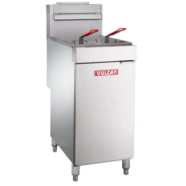 Vulcan - LG300 35LB - 90,000 BTU - Deep Fryer Natural Gas - Image 3