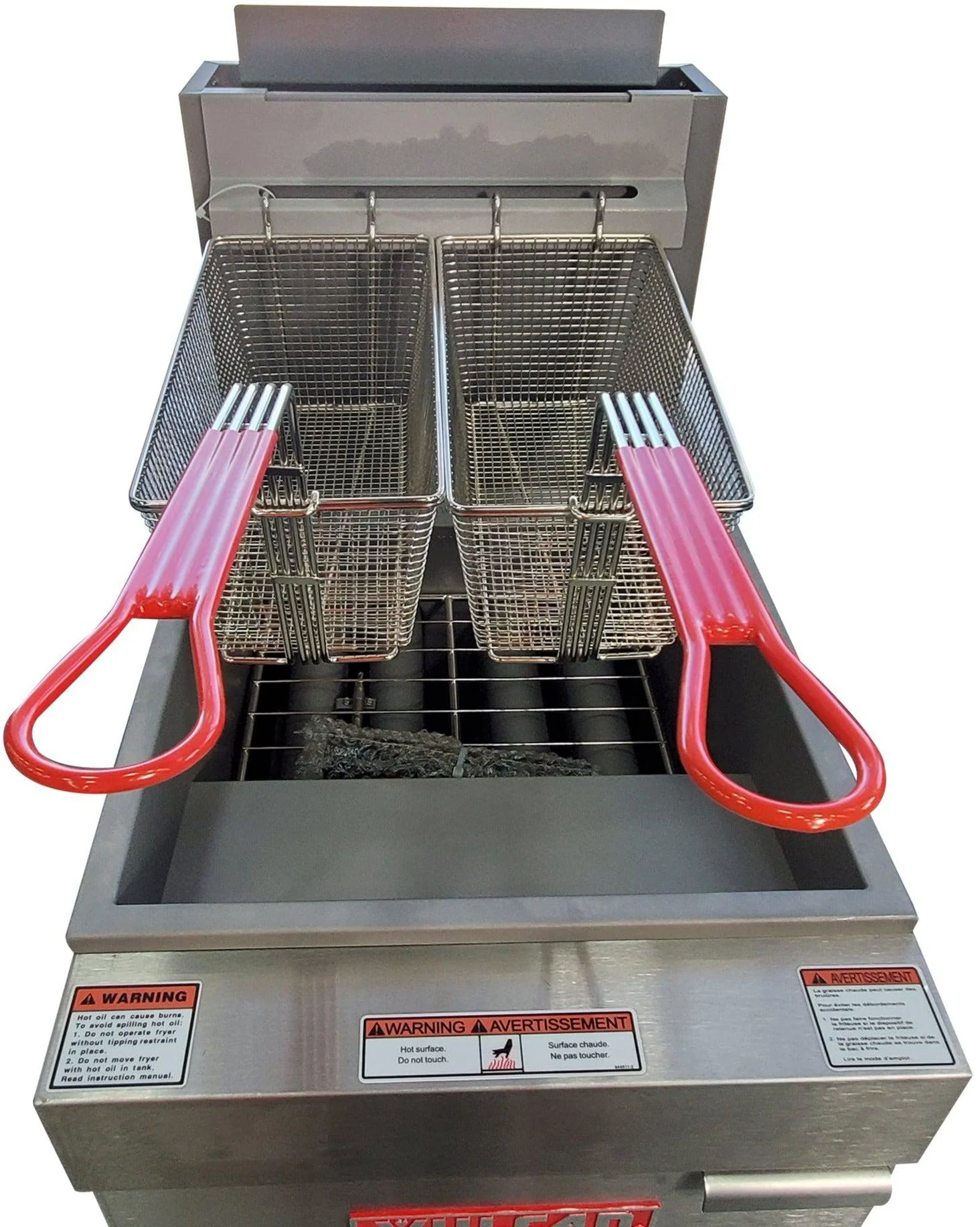 Vulcan - LG400 45LB - 120,000 BTU - Deep Fryer Natural Gas - Image 3