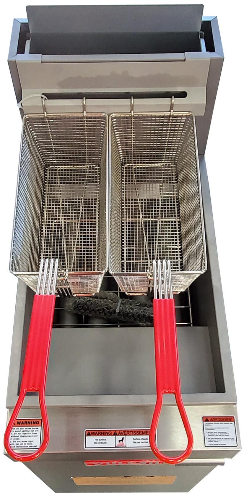 Vulcan - LG400 45LB - 120,000 BTU - Deep Fryer Natural Gas - Image 4