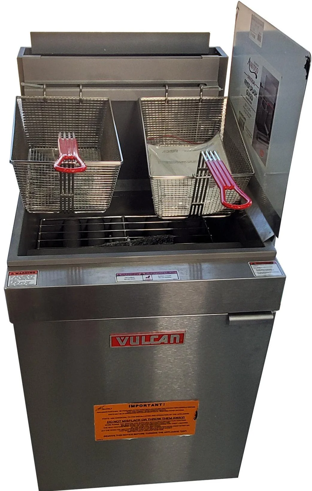 Vulcan - LG500 65LB - 150,000 BTU - Deep Fryer Natural Gas - Image 2