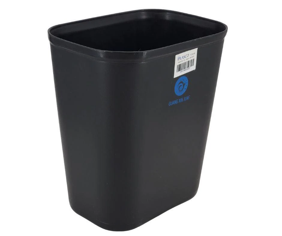 Waste Bin 10L - Black - AF07011 - Image 2