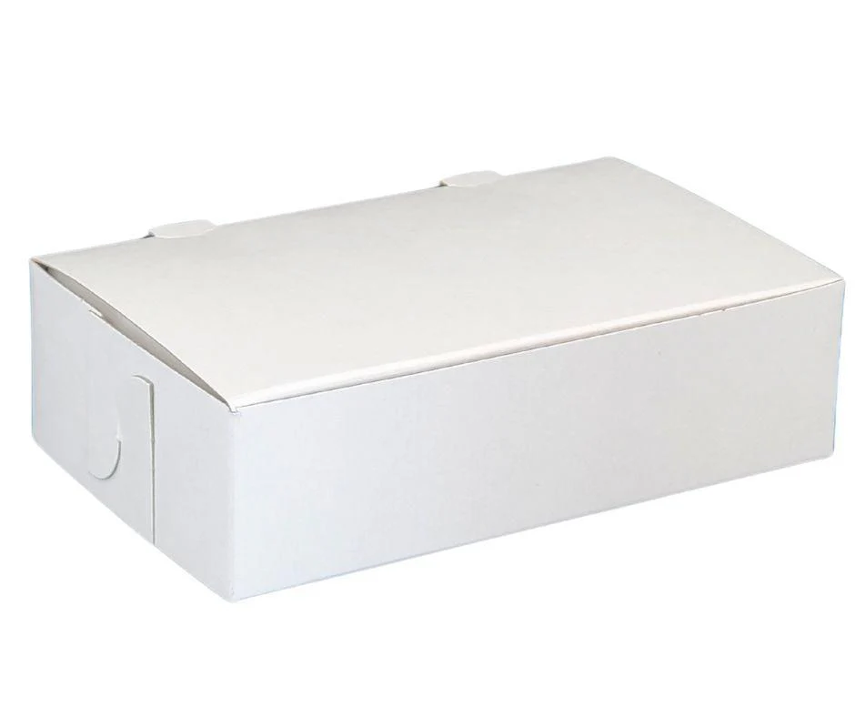 EB - White Cake Boxes - 1 lb Canadian - 6¼x3¾x1¾ - Image 2