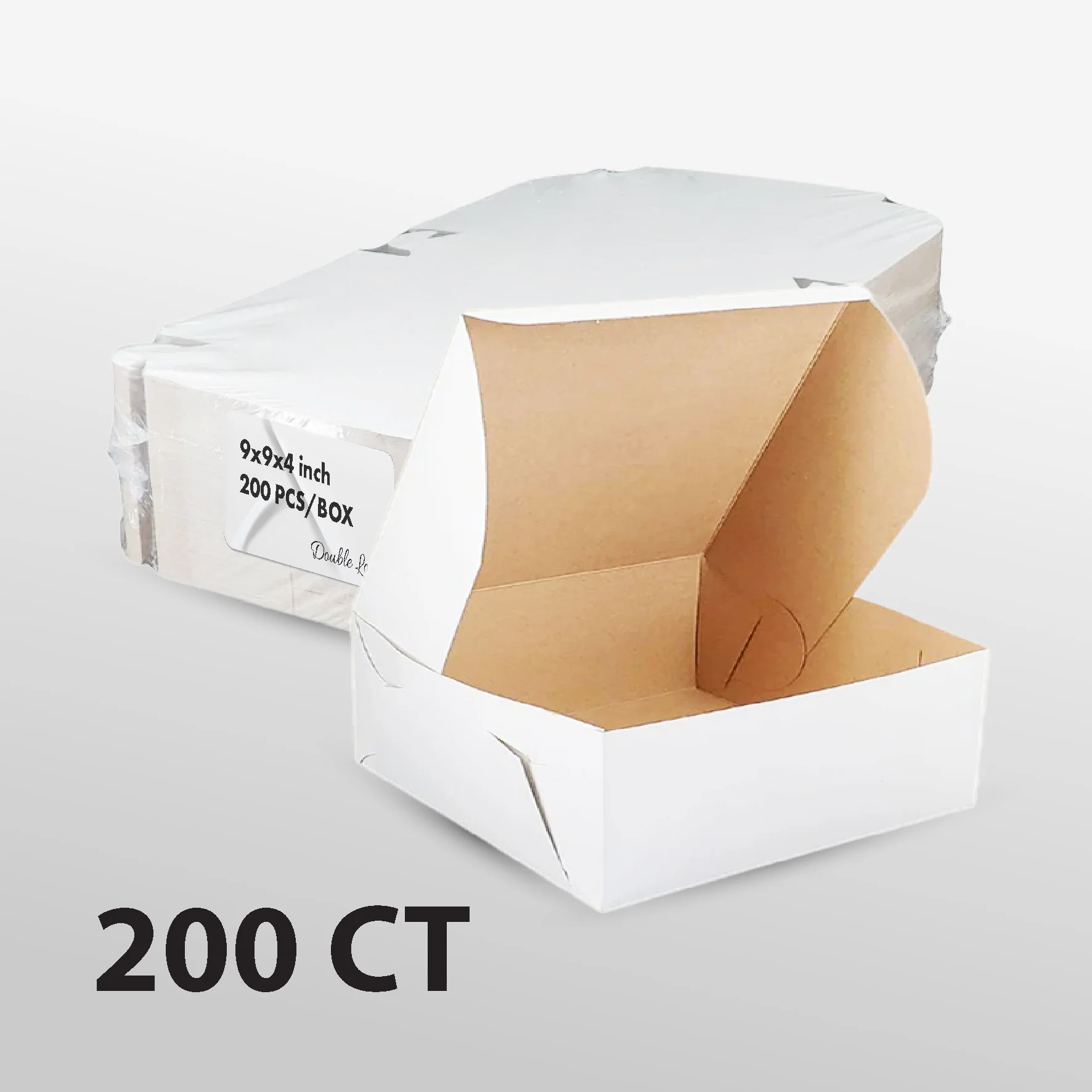 EB - White Cake Boxes - 10x7x3½ - Image 6