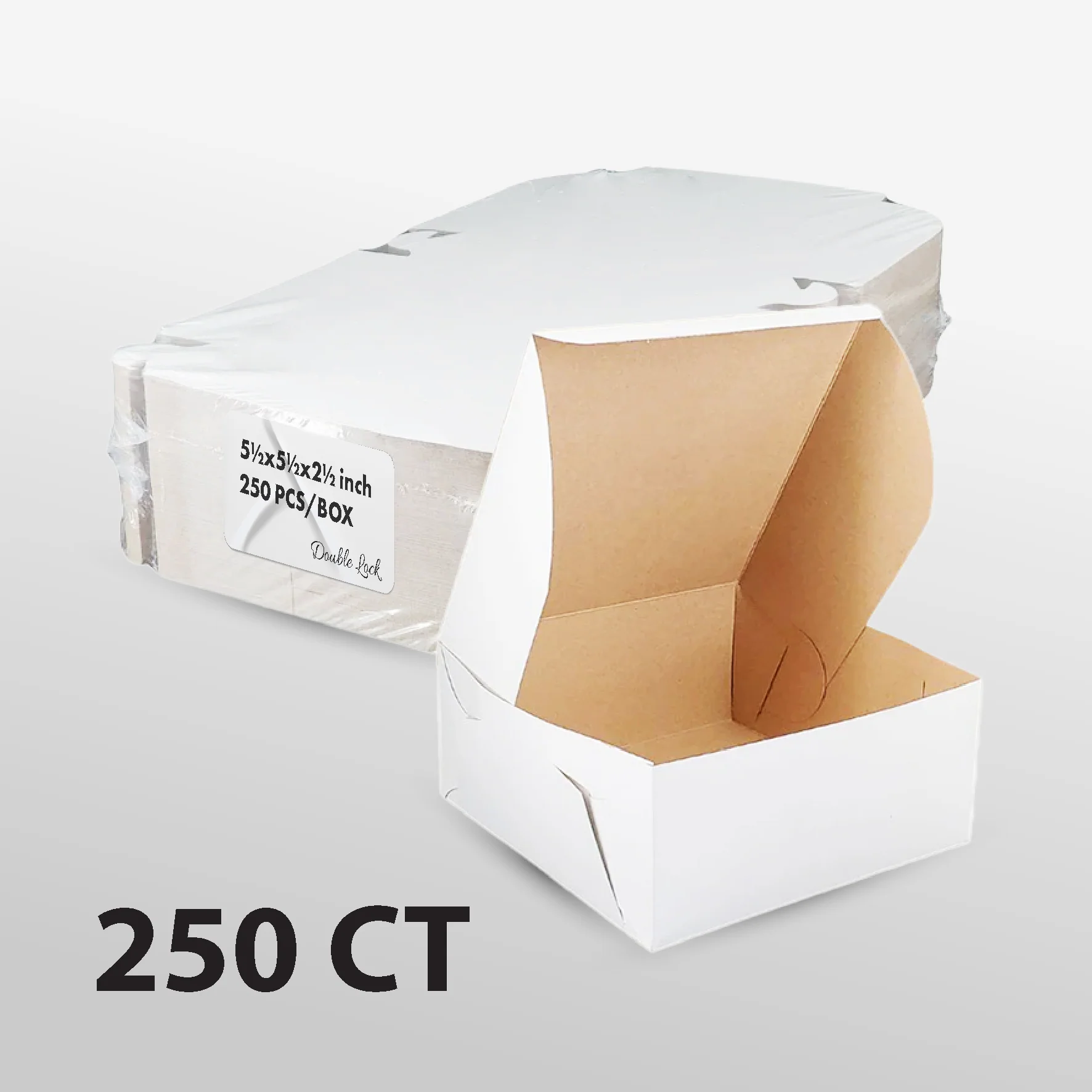 EB - White Cake Boxes - 5½x5½x2½ - Image 7