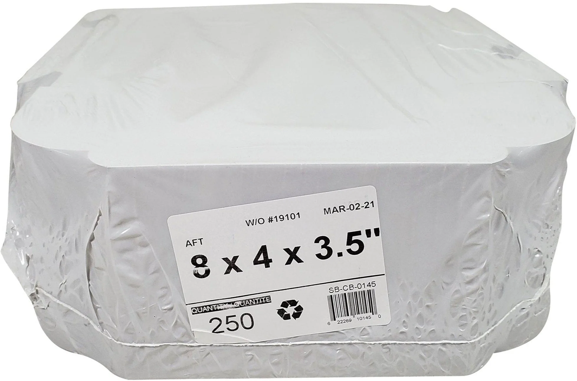 EB - White Cake Boxes - 8x4x3½ - Image 8