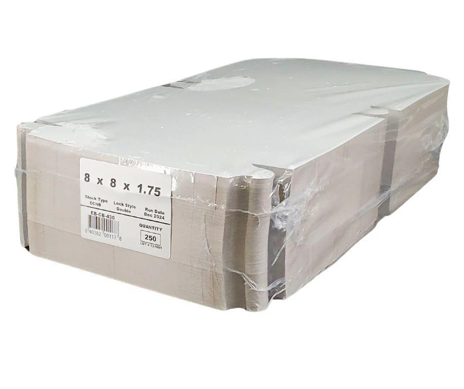 EB - White Cake Boxes - 8x8x1¾ - Image 10