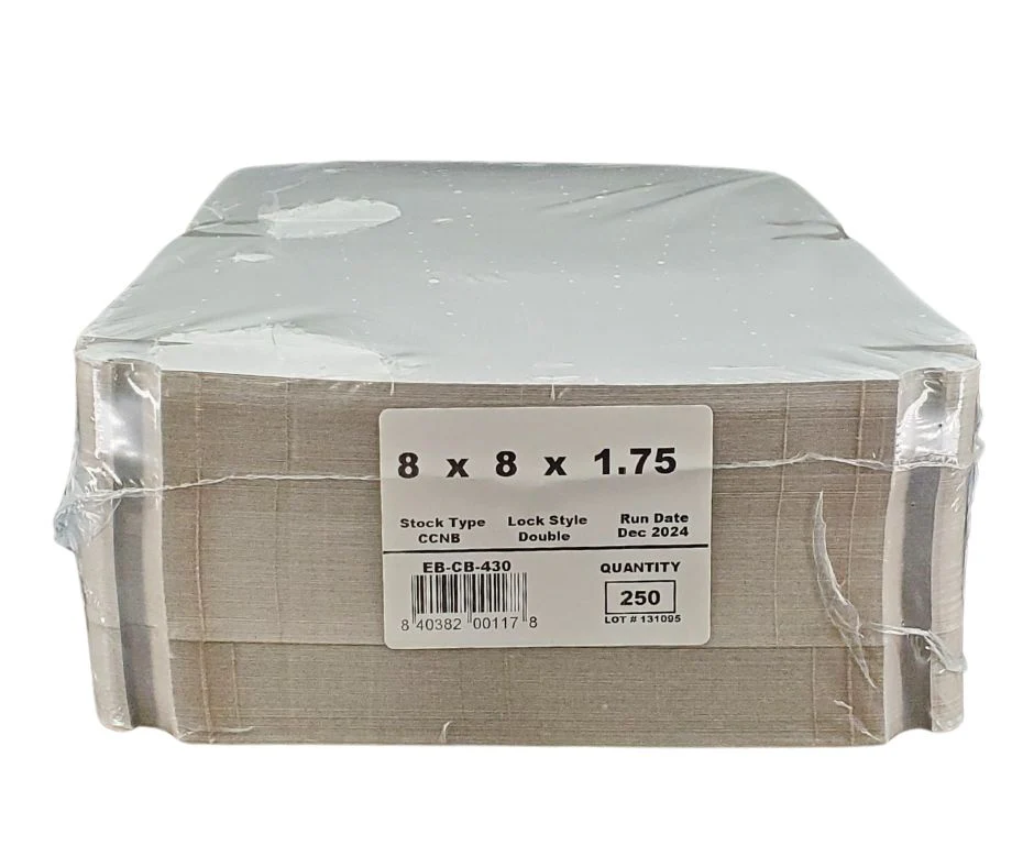 EB - White Cake Boxes - 8x8x1¾ - Image 11