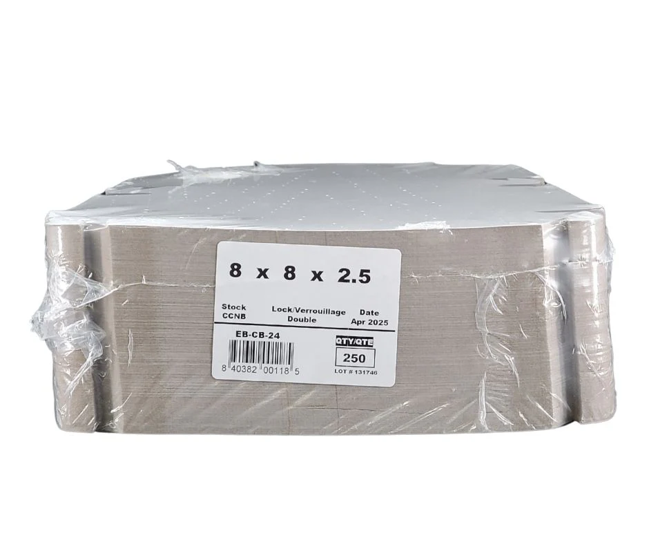 EB - White Cake Boxes - 8x8x2½ - Image 8