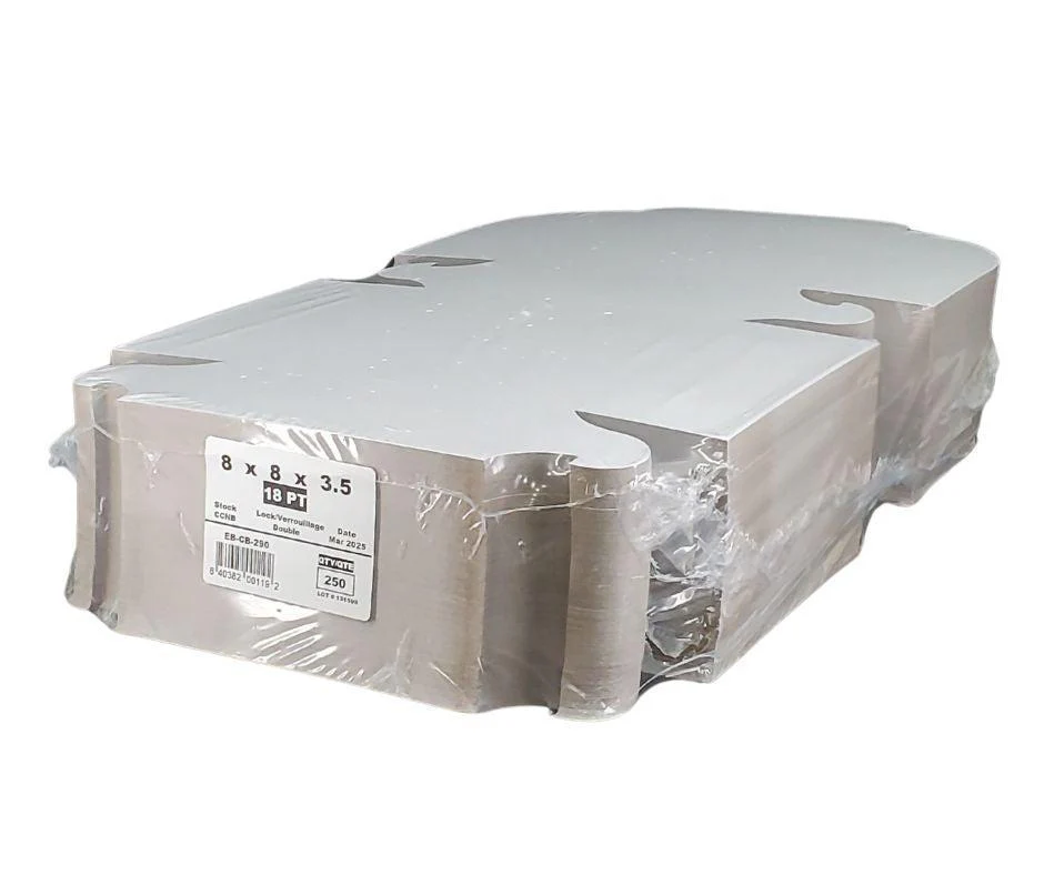 EB - White Cake Boxes - 8x8x3½ - Image 10