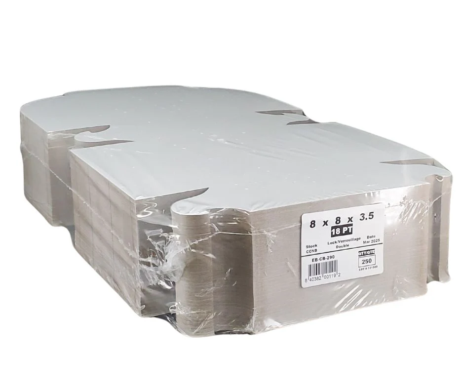 EB - White Cake Boxes - 8x8x3½ - Image 9