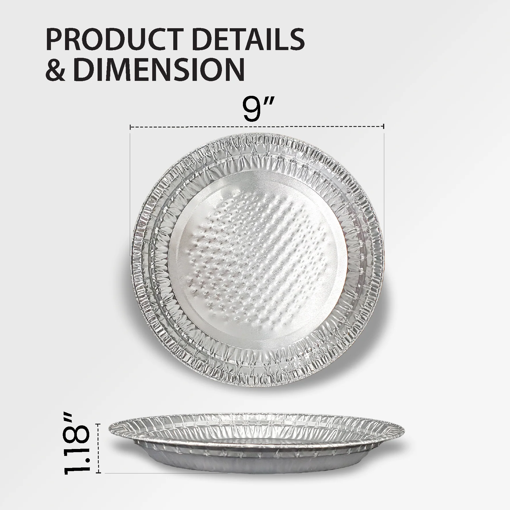 Wohler - 9" Foil Pie Plate - Image 5