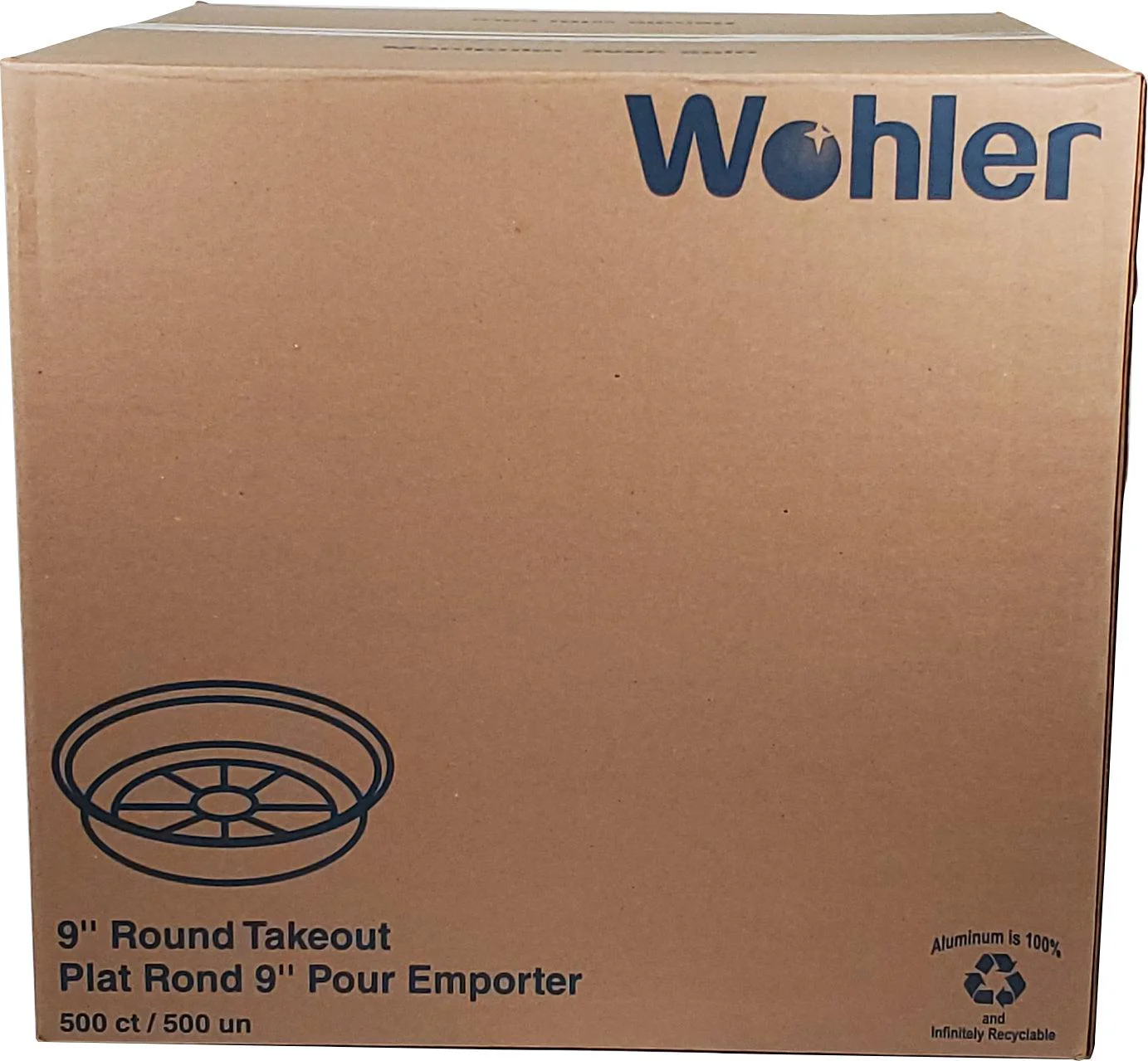 Wohler - 9" Foil Pie Plate - Image 9