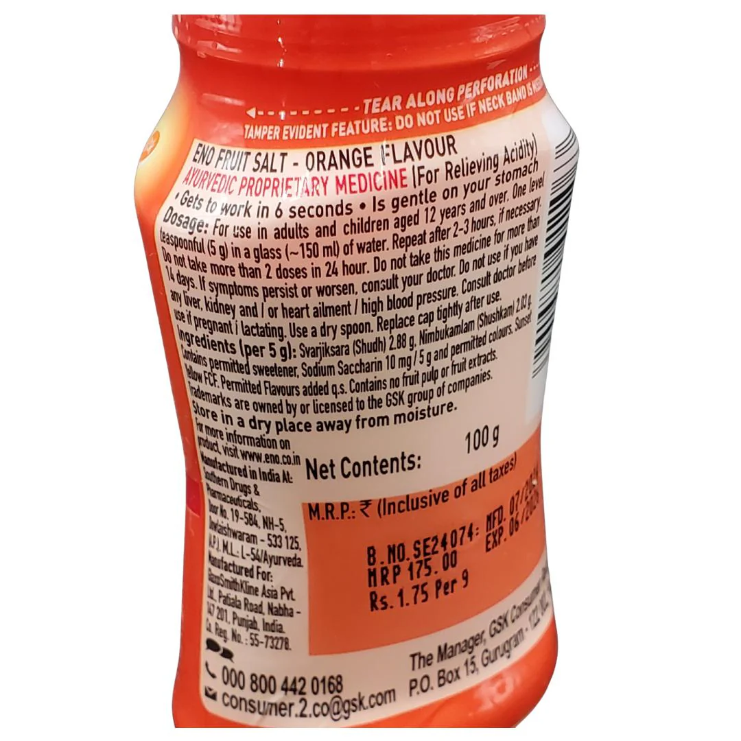 Eno - Orange - 100g - Image 5
