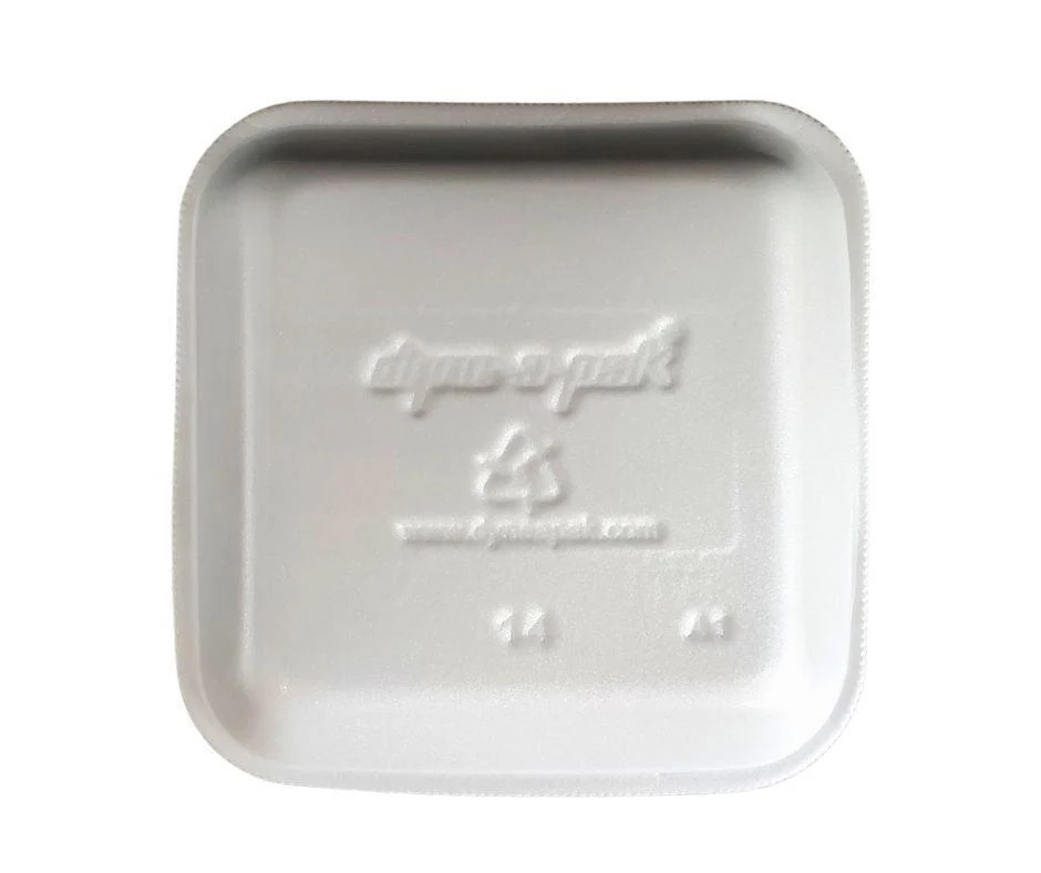 Dyne-A-Pak - Foam Meat Tray - White - #14 - Image 2